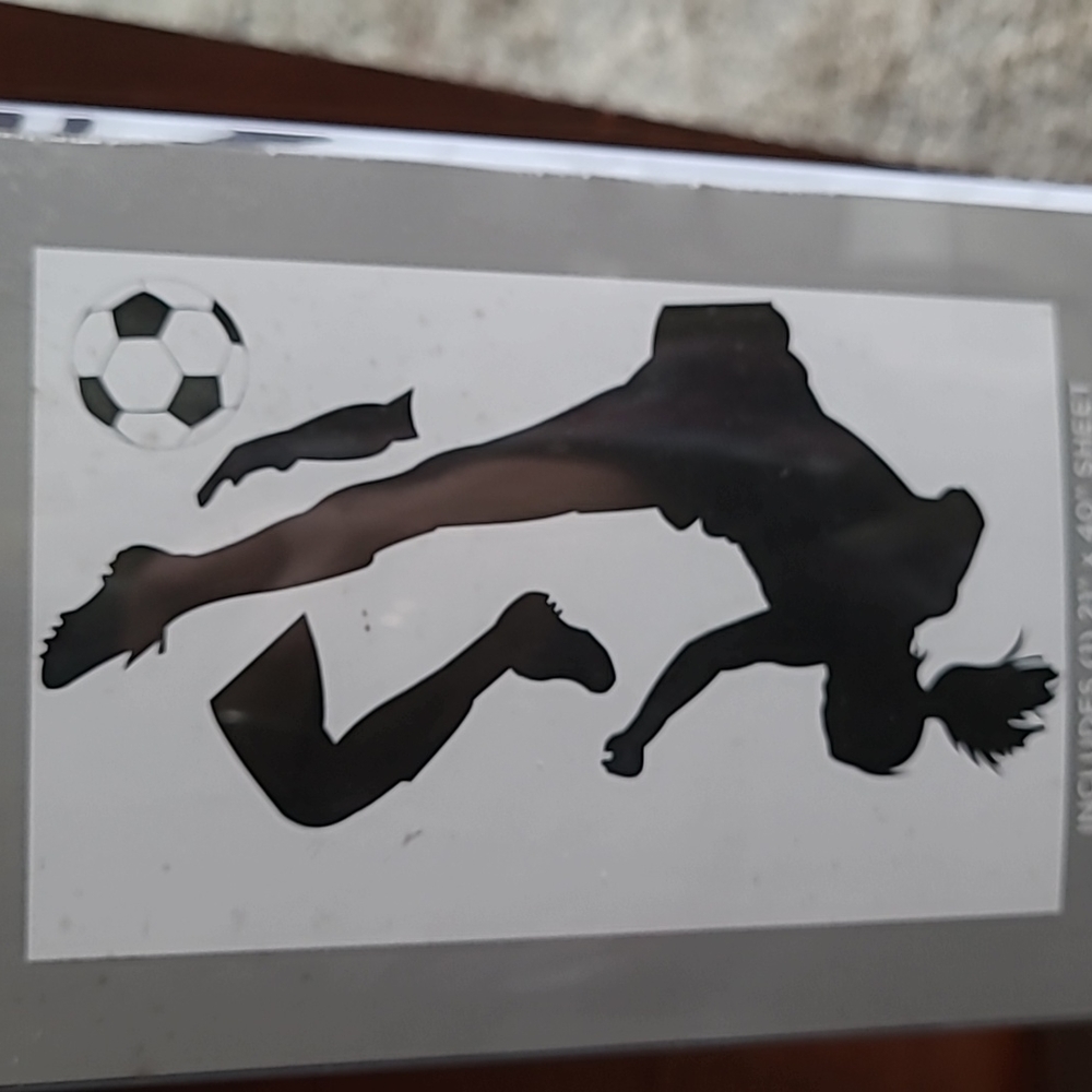 NIP WALL DECALS LOT 26 DESIGNS SOCCER - Picture 4 of 6